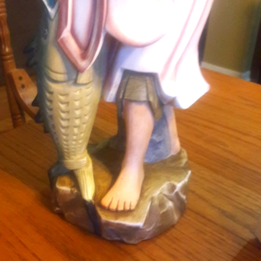 HPAntique Asian Art Chinese Fisherman - Picture 15 of 16